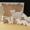 Bosdieren houten puzzel close up 2