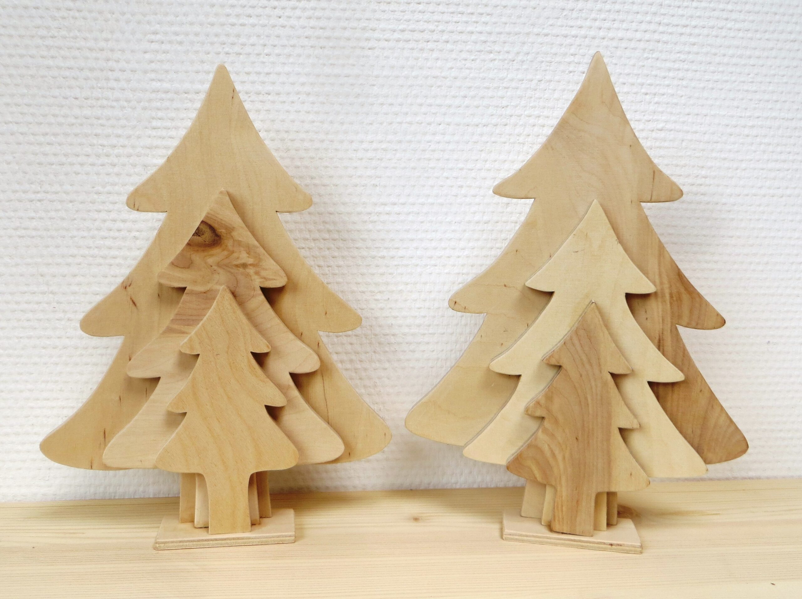 Kerstmis fantoom sessie houten kerstboom, kerstversiering, kerstdecoratie